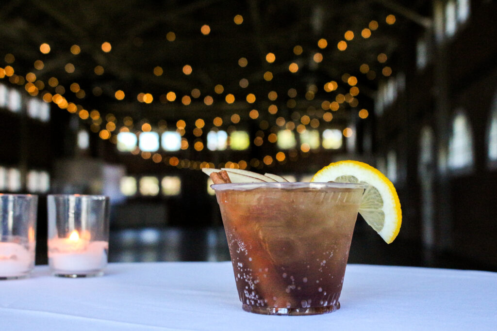 Cocktail at a Kansas City company holiday party at UNION