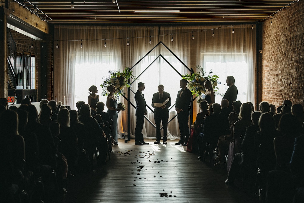 Modern Elegance LGBTQ+ wedding at UNION