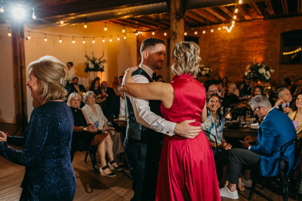 Mother son first dance at UNION