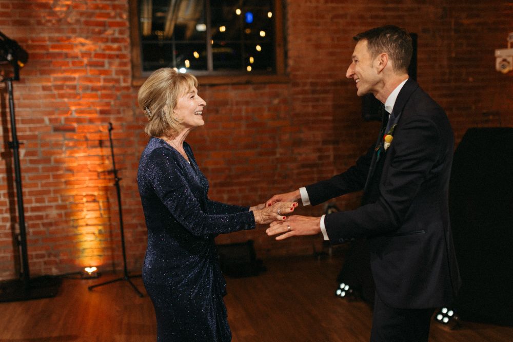 Mother son first dance at UNION