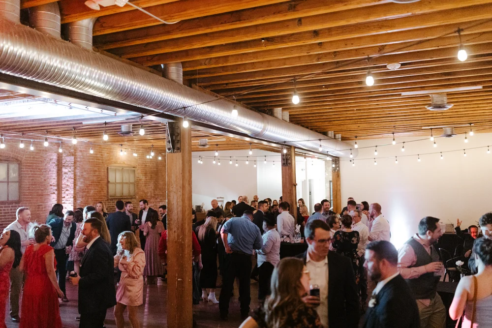 Guests dancing at an event at UNION