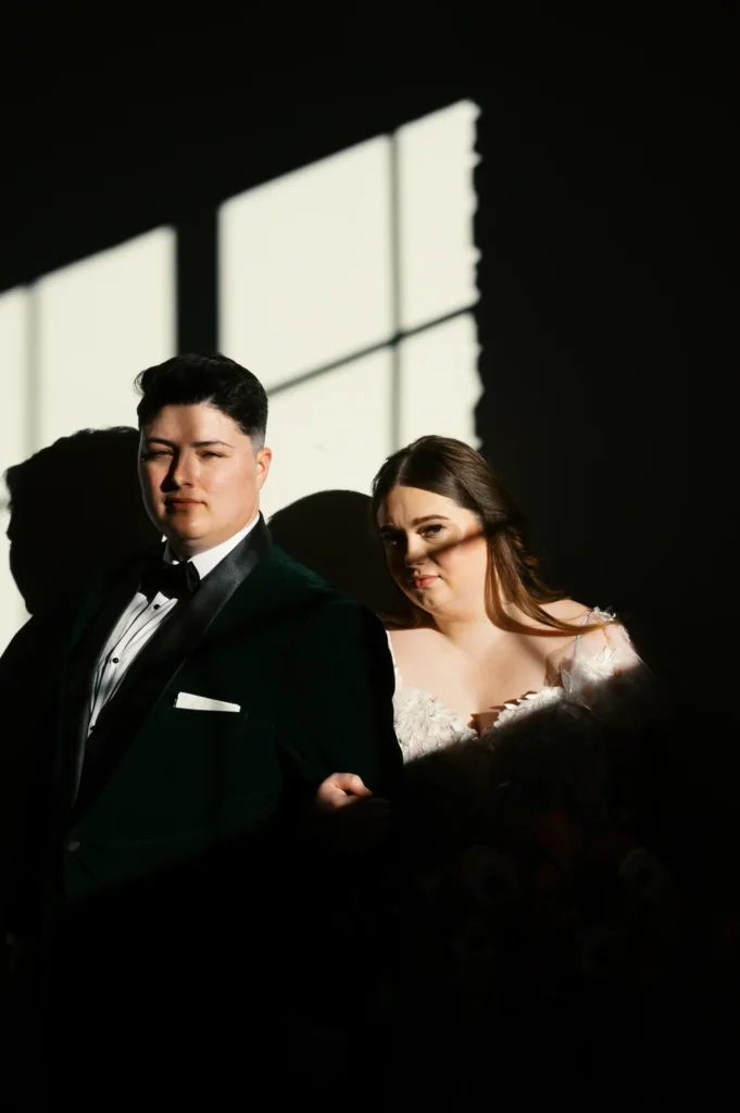 Wedding portraits at UNION in Kansas City, MO