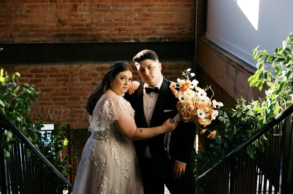 Wedding portraits at UNION in Kansas City, MO