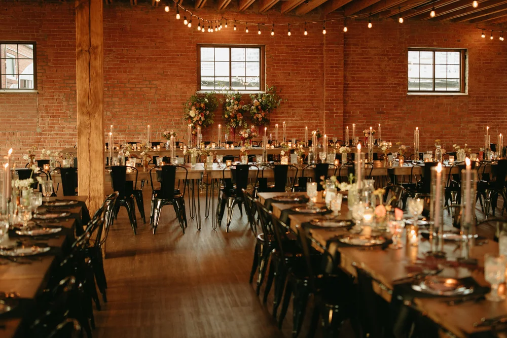 UNION in Kansas City set up for a wedding